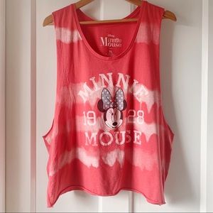 Disney | Minnie Cropped Tye Dye Tank